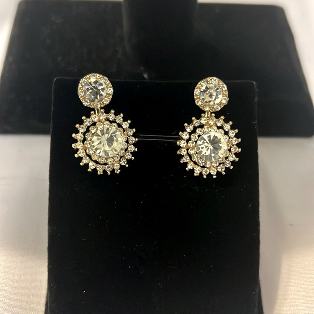 New Cubic Zirconia Stud Earrings